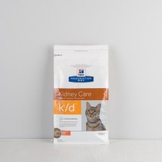 Корм сухой Hill's Diet для кошек K/D, лечение заболеваний почек, профилактика МКБ, 1,5кг